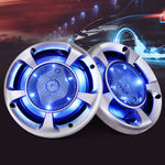 Giantz Set of 2 6.5inch LED Light Car Speakers