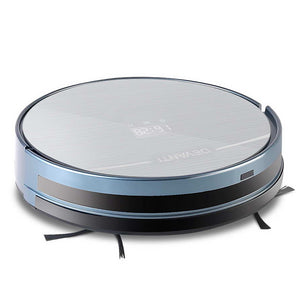 Devanti 4 Mode Robotic Vacuum Cleaner - Silver & Blue