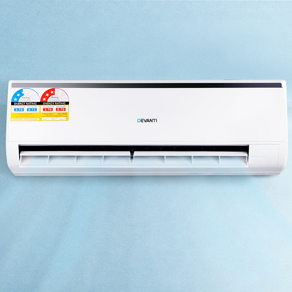 Devanti 2.7KW Split System Air Conditioner 