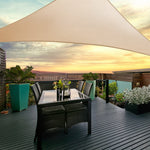 Instahut Sun Shade Sail Canopy Triangle 280gsm 5x5x5m