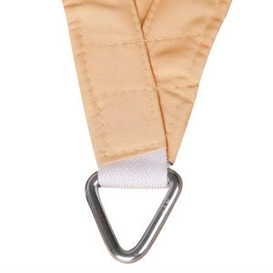 Instahut 3 x 6m Waterproof Rectangle Shade Sail Cloth - Sand Beige