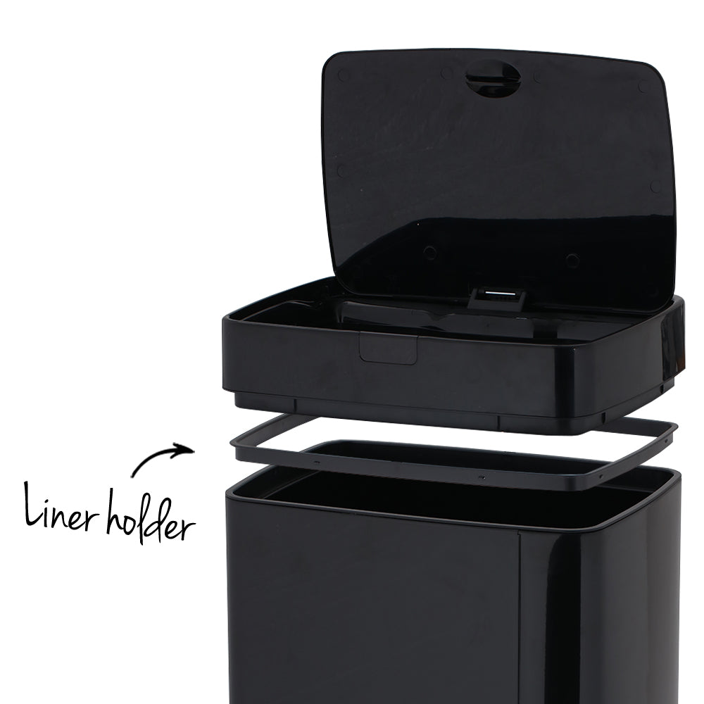 Automatic Motion Sensor Kitchen Rubbish Bin 45L 