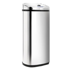 50L Stainless Steel Motion Sensor Rubbish Bin 