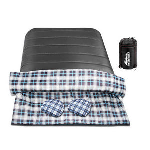 Weisshorn 2 in 1 Thermal Sleeping Bag - Grey
