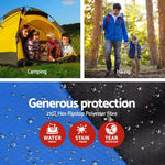 Weisshorn Twin Set Thermal Sleeping Bags - Blue & Black