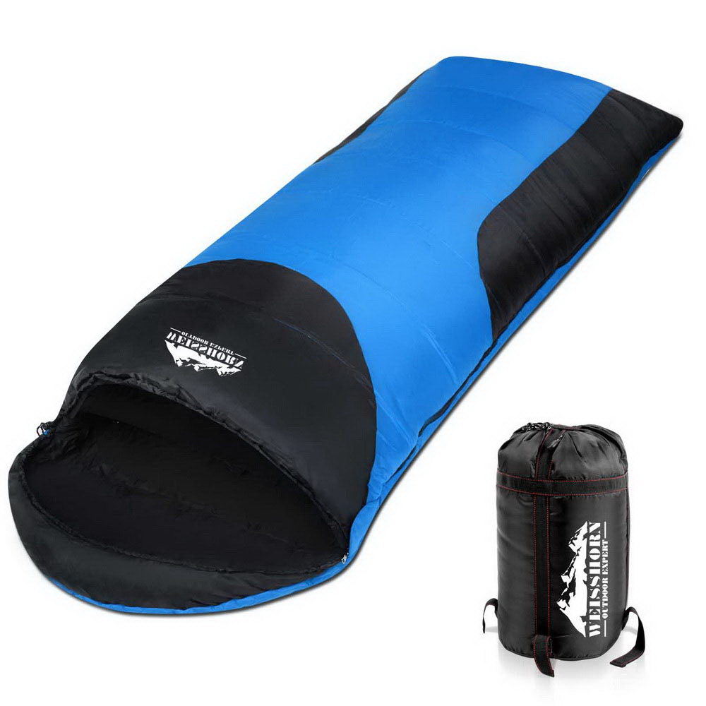 Weisshorn Single Thermal Sleeping Bags - Blue & Black