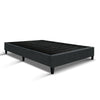 Artiss King Size Bed Base Frame Mattress Platform Fabric Wooden Charcoal BRISK
