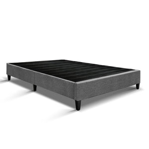 Artiss Queen Size Bed Base Frame - Grey