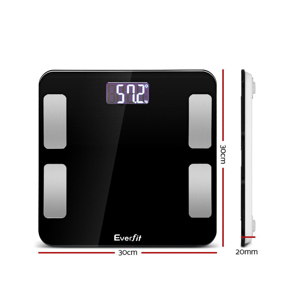 Digital Body Fat Scale - Black