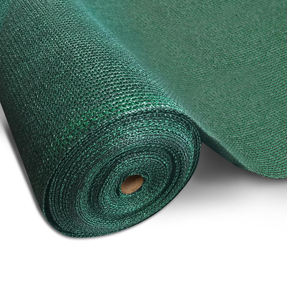 Instahut 50% UV Sun Shade Cloth Shadecloth Sail Roll Mesh Garden Outdoor 1.83x30m Green