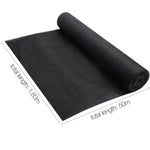 Instahut 50% UV Sun Shade Cloth Shadecloth Sail Roll Mesh Garden Outdoor 1.83x50m Black