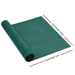 Instahut 1.83x50m 30% UV Shade Cloth Shadecloth Sail Garden Mesh Roll Outdoor Green