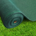 Instahut 50% UV Sun Shade Cloth Shadecloth Sail Roll Mesh Garden Outdoor 3.66x30m Green