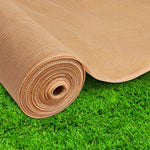 Instahut 70% UV Sun Shade Cloth Shadecloth Sail Roll Mesh Garden Outdoor 3.66x30m Beige