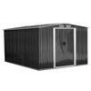 Giantz 2.57 x 3.12m Garden Shed with Roof - Grey