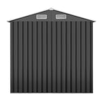 Giantz 1.25 x 1.95m Steel Garden Shed - Grey