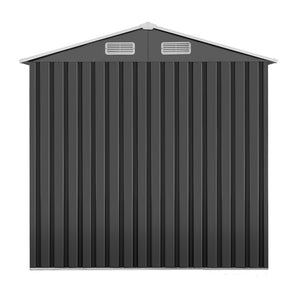 Giantz 1.25 x 1.95m Steel Garden Shed - Grey