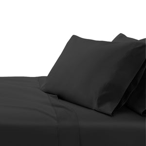 Giselle Bedding King Size 1000TC Bedsheet Set - Black