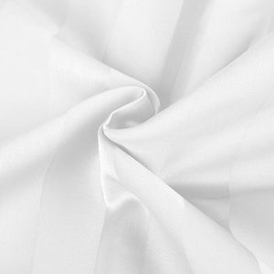 Giselle Bedding King Size 4 Piece Bedsheet Set - White