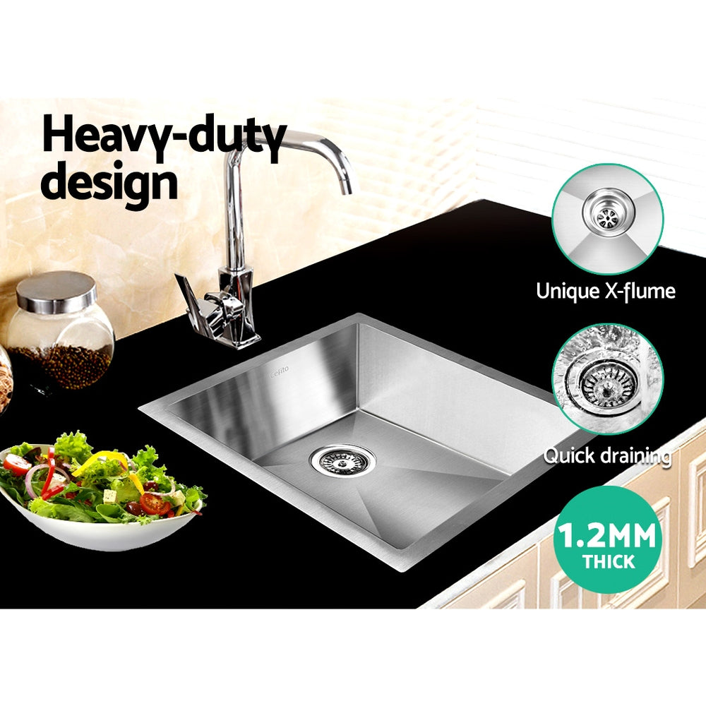 Cefito 390 x 450mm Stainless Steel Sink