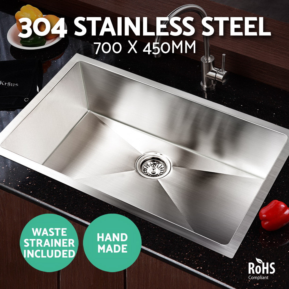 Cefito 700 x 450mm Stainless Steel Sink
