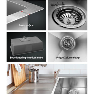 Cefito 700 x 450mm Stainless Steel Sink