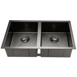 Cefito 770 x 450mm Stainless Steel Sink - Black