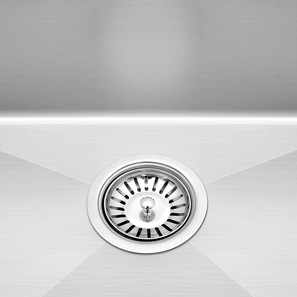 Cefito 440x450mm Stainless Steel Kitchen Laundry Sink Single Bowl Nano Silver