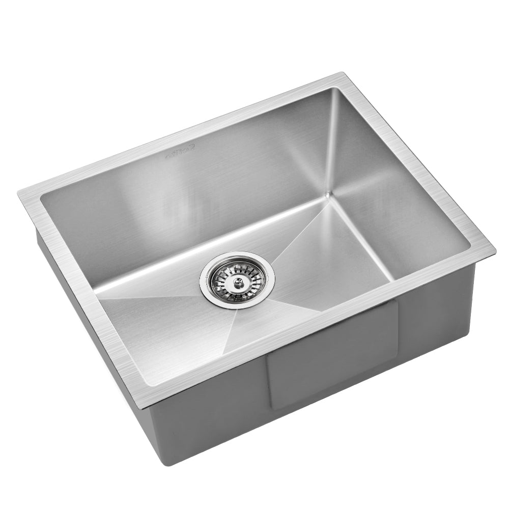 Cefito 540x440mm Stainless Steel Kitchen Laundry Sink Single Bowl Nano Silver