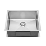 Cefito 540x440mm Stainless Steel Kitchen Laundry Sink Single Bowl Nano Silver