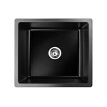 Cefito 460 x 410 mm Granite Stone Sink - Black