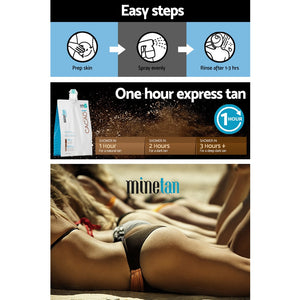 Minetan Professional Sunless Spray Tan Solution - Cacao