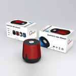 HYDANCE MAXI SOUND MP3 Player with Mini Bluetooth Speaker & Power Bank - RED