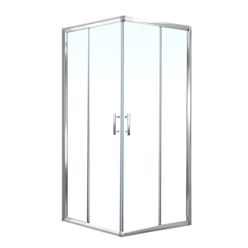 Cefito Bathroom 860MM Square Shower Cubicle Screen