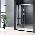 Cefito Bathroom 1200mm Wall to Wall Shower Screen