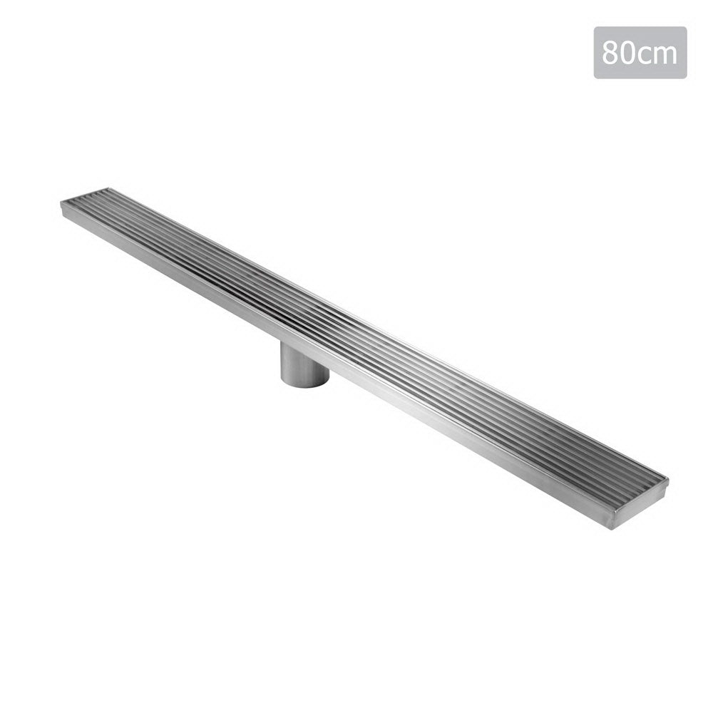 Cefito Bathroom 800mm Stainless Steel Shower Grate