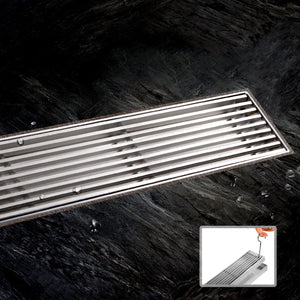 Cefito Bathroom 900mm Stainless Steel Shower Grate