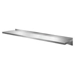 Stainless Steel Wall Shelf Kitchen Shelves Rack Mounted Display Shelving 1800mm