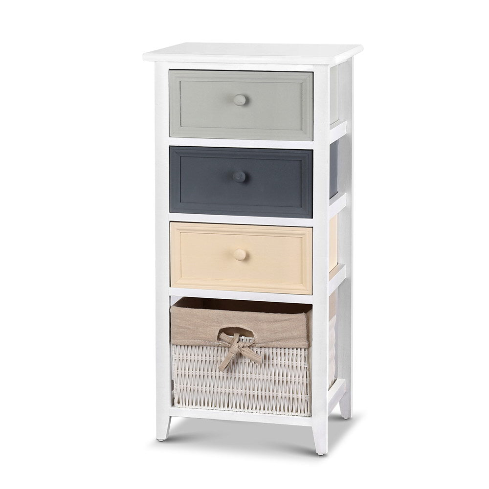 Artiss Bedroom Storage Cabinet - White