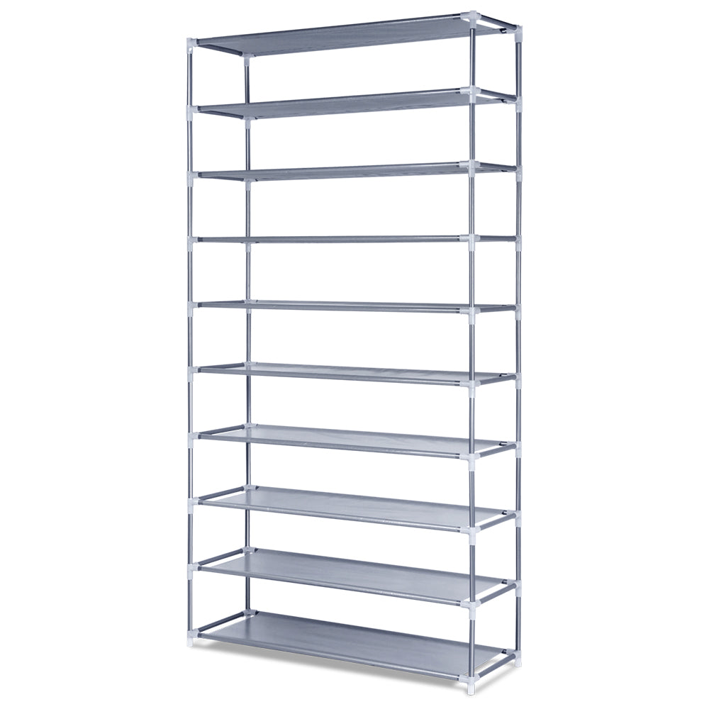 10 Tier Stackable Shoe Rack