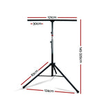 Adjustable T-Bar Lighting Tripod - Black