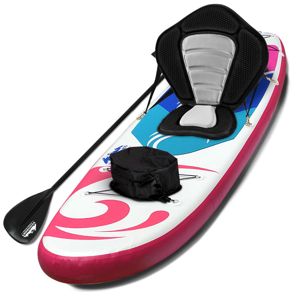 Weisshorn Stand Up Paddle Boards 10" Inflatable SUP Surfboard Paddleboard Kayak Seat