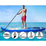 Weisshorn 10FT Stand Up Paddle Board Inflatable SUP Surfborads 10CM Thick