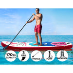 Weisshorn 10FT Stand Up Paddle Board Inflatable SUP Surfborads 15CM Thick