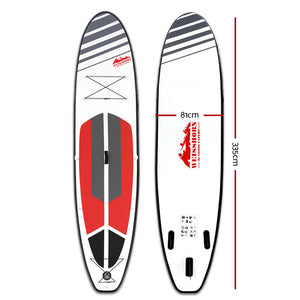 Weisshorn 11FT Stand Up Paddle Board Inflatable SUP Surfborads 10CM Thick