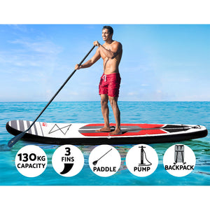 Weisshorn 11FT Stand Up Paddle Board Inflatable SUP Surfborads 10CM Thick