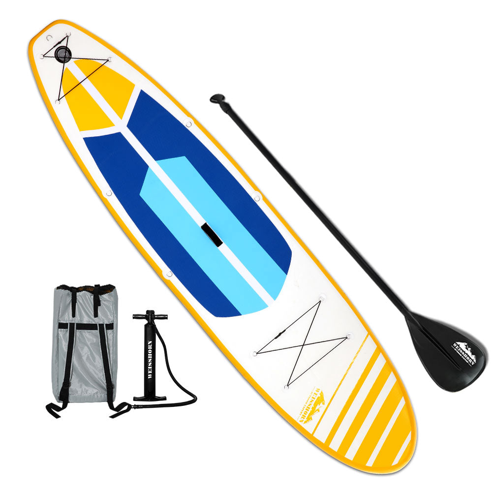 Weisshorn 11FT Stand Up Paddle Board Inflatable SUP Surfborads 10CM Thick