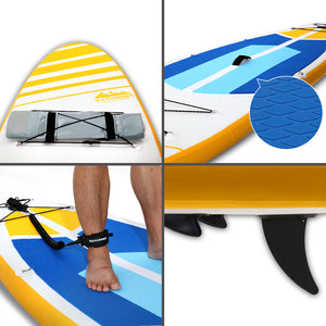 Weisshorn 11FT Stand Up Paddle Board Inflatable SUP Surfborads 10CM Thick