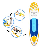 Weisshorn 11FT Stand Up Paddle Board Inflatable SUP Surfborads 10CM Thick