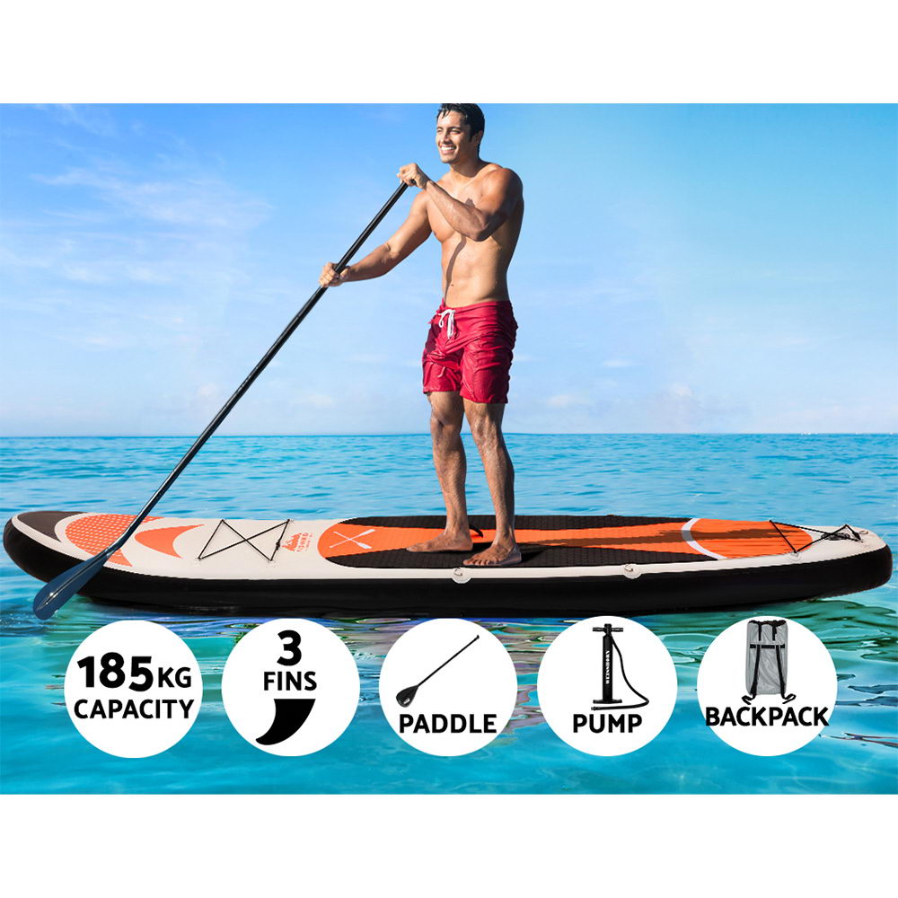  Weisshorn 11FT Stand Up Paddle Board Inflatable SUP Surfborads 15CM Thick